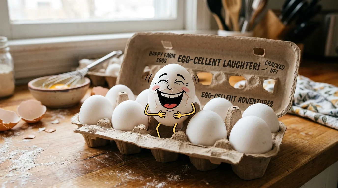 Breakfast Egg Puns