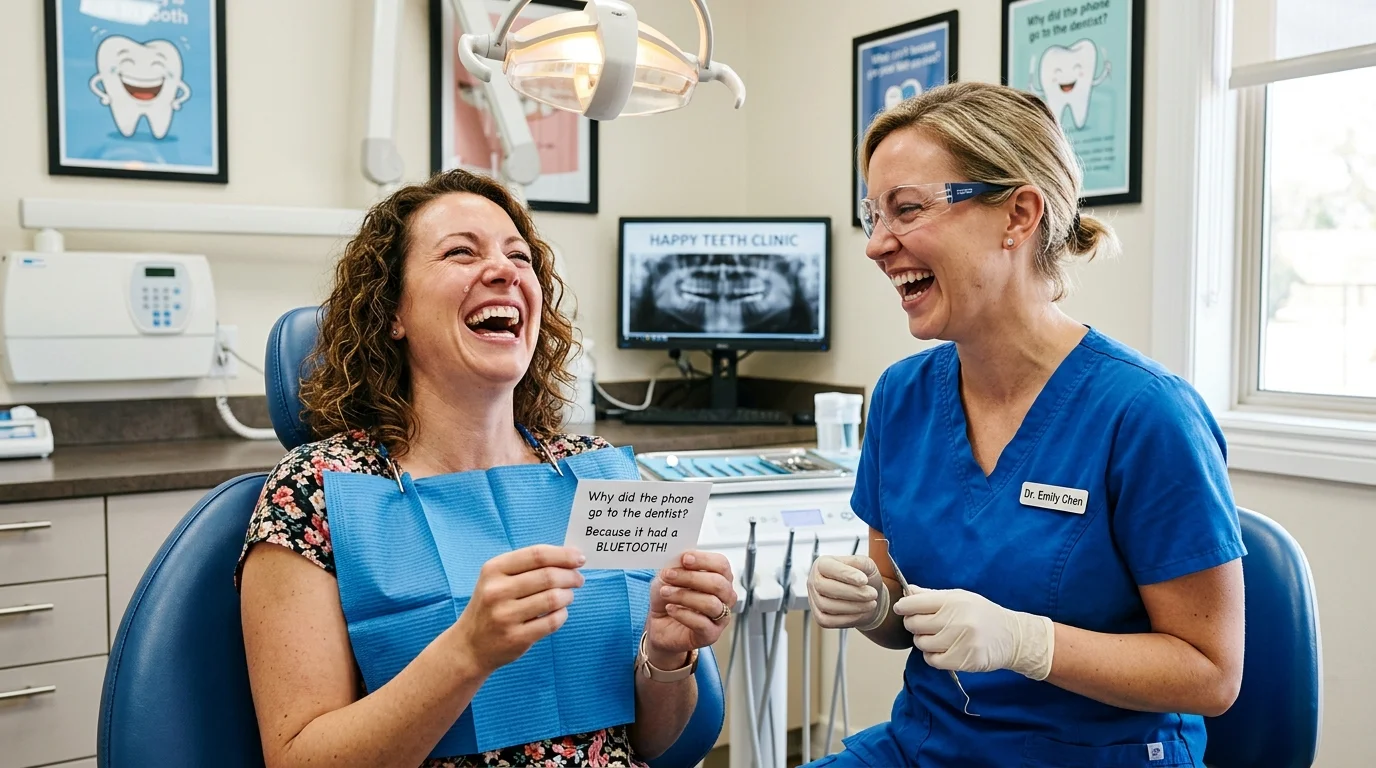 Clean Dentist Jokes For Kids
