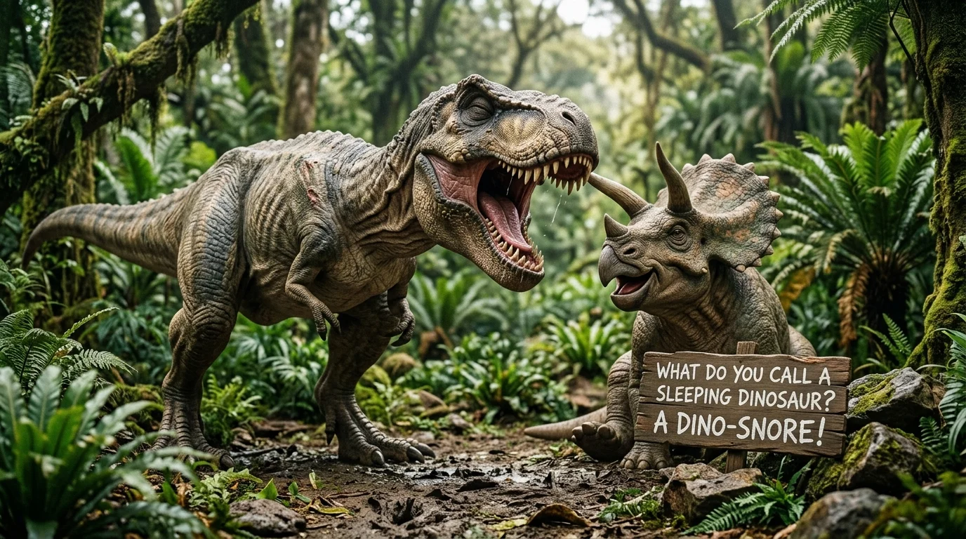 Clever Dinosaur One Liners