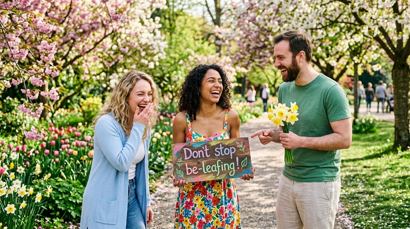 Clever Spring Wordplay Puns