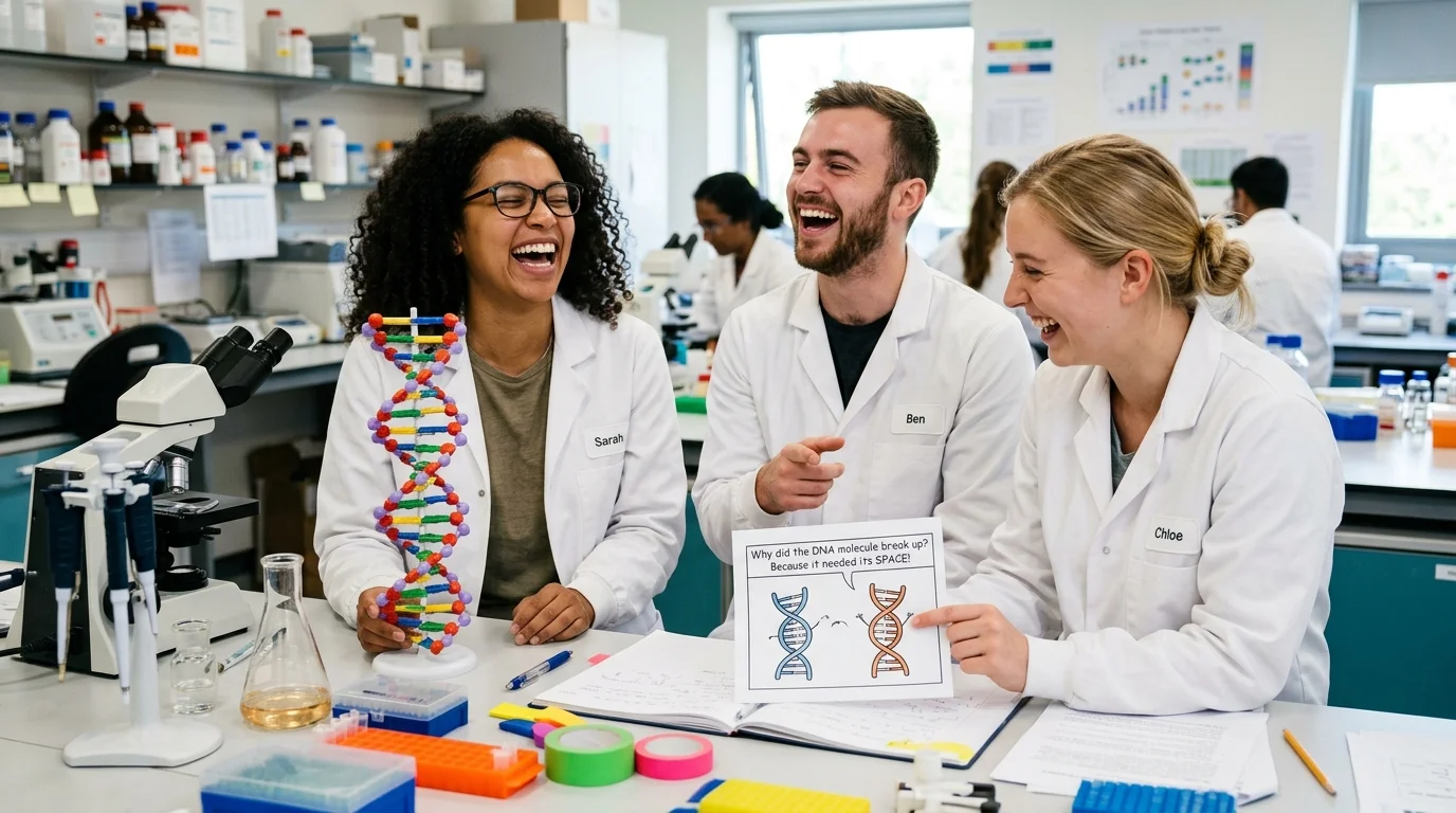 DNA Relationship and Dating Jokes