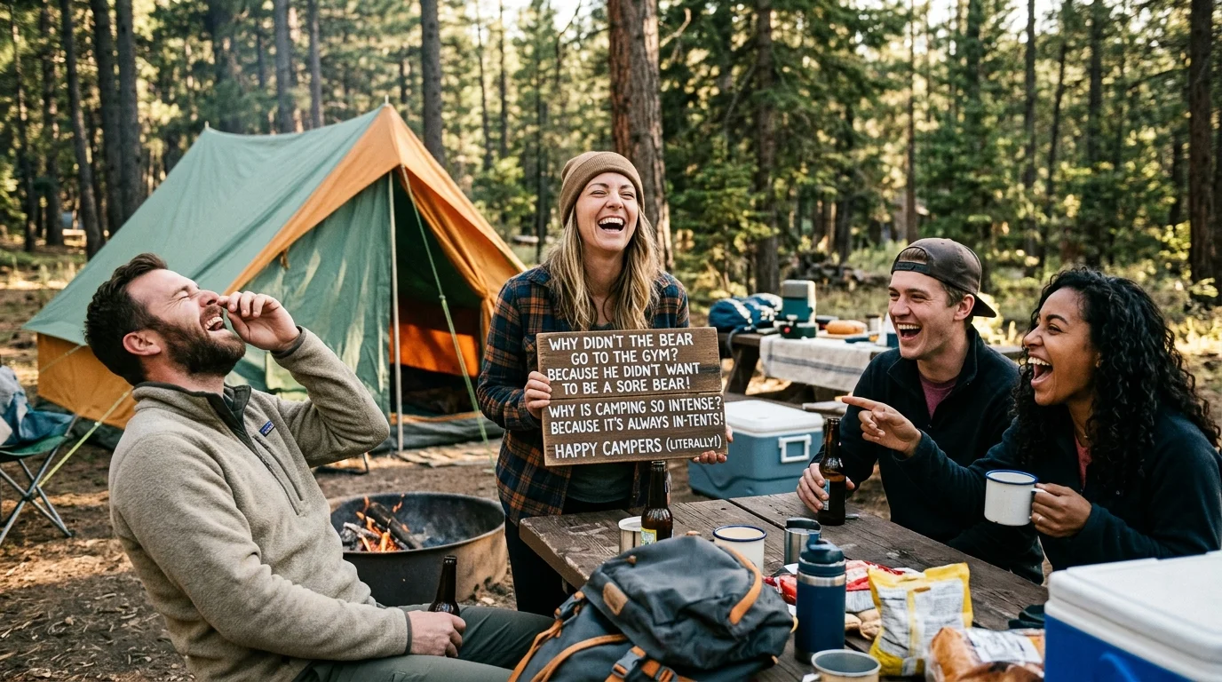Fishing and Lake Camping Puns