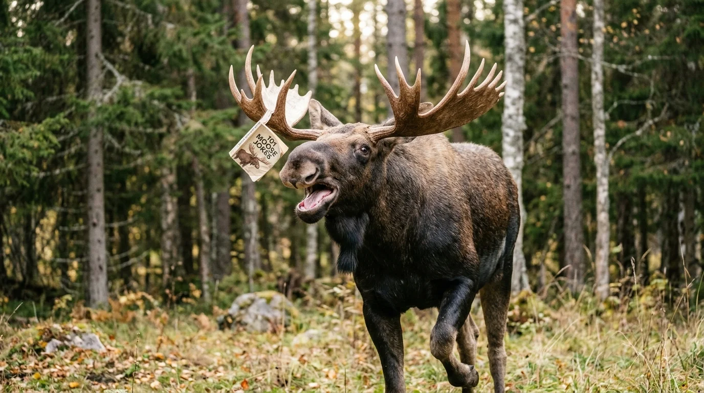 Forest and Wilderness Moose Humor