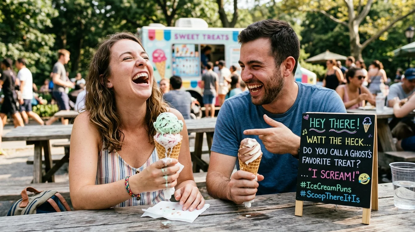 Funny Ice Cream One-Liners