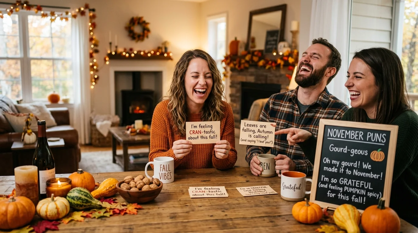 Funny November One-Liners