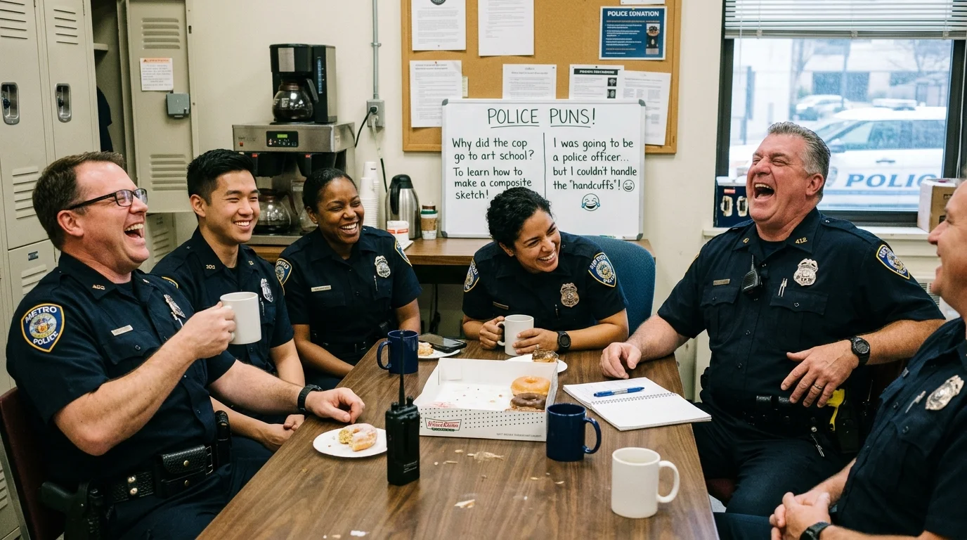 Funny Police One-Liners