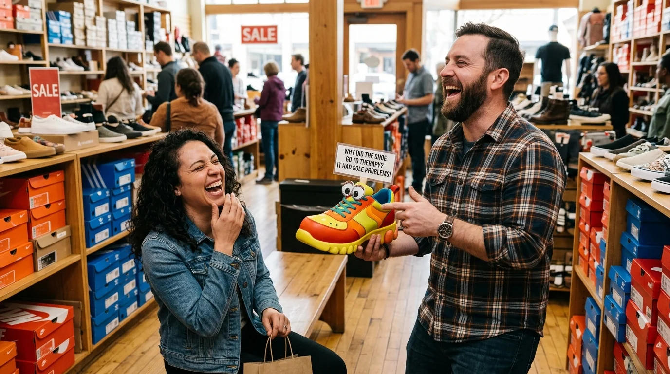 Funny Shoe Puns