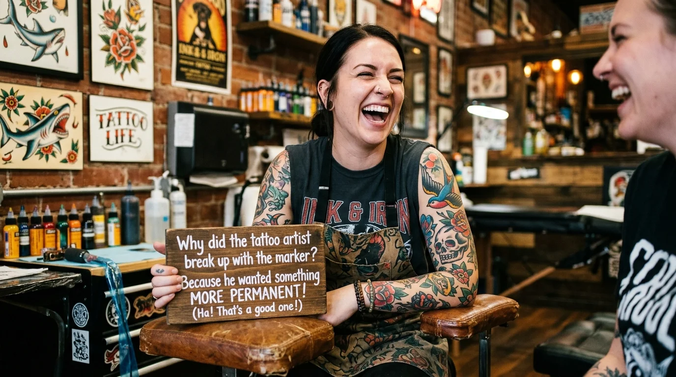 Funny Tattoo One-Liners