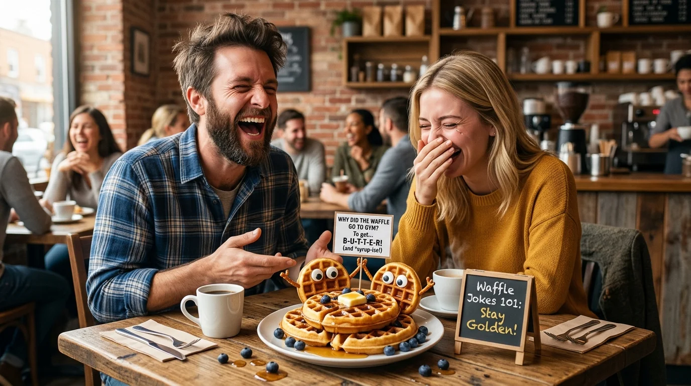 Funny Waffle Wordplay