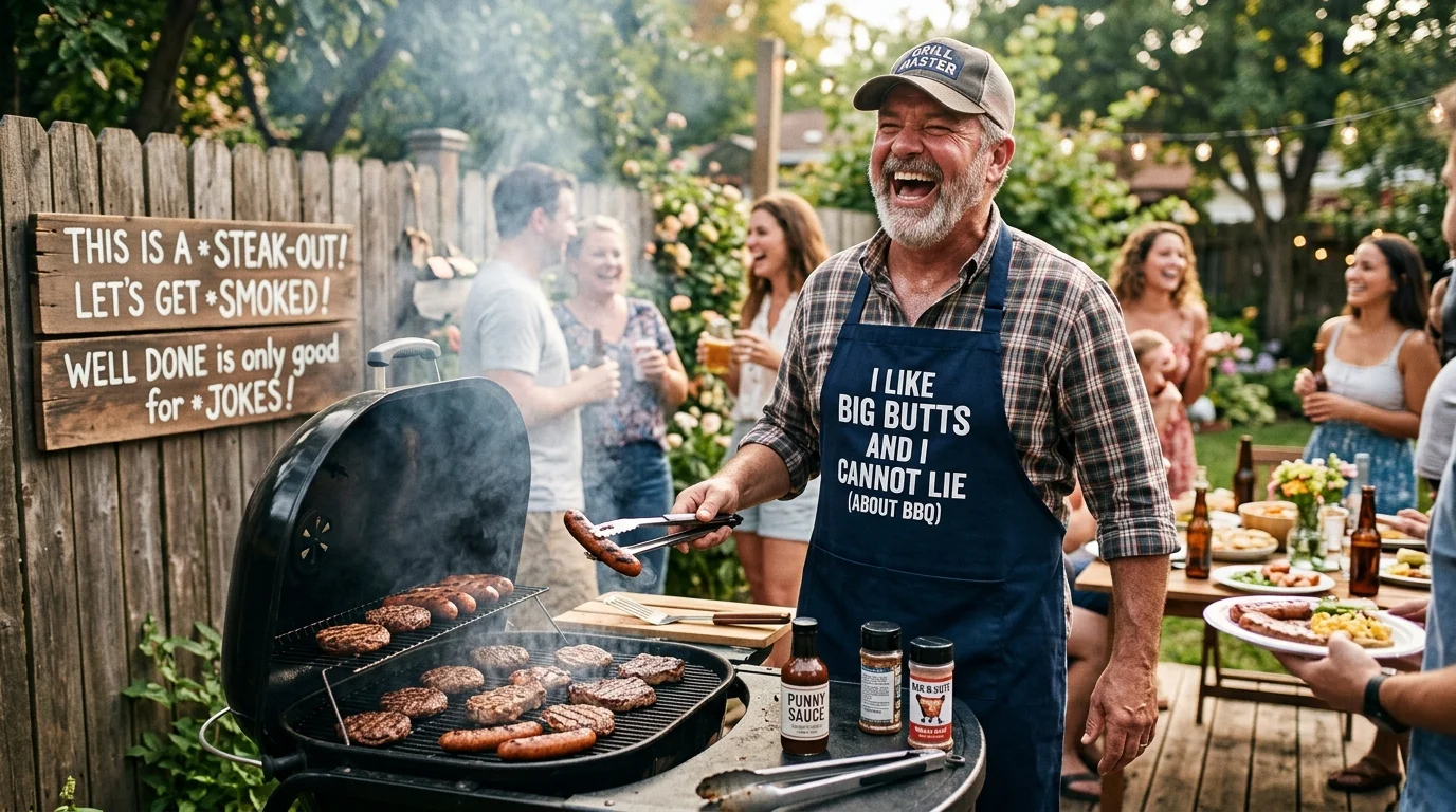 Grill and BBQ Birthday Puns