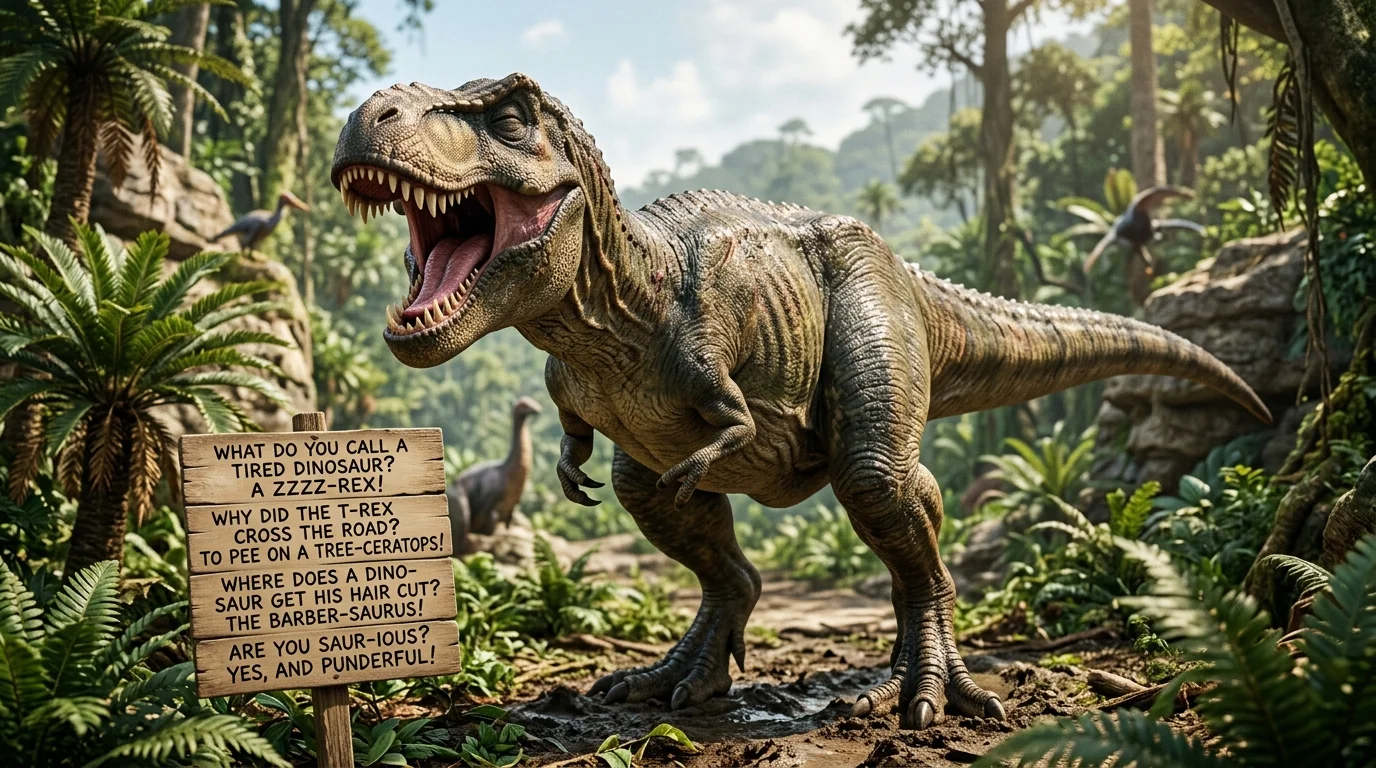 Jurassic World Dinosaur Puns