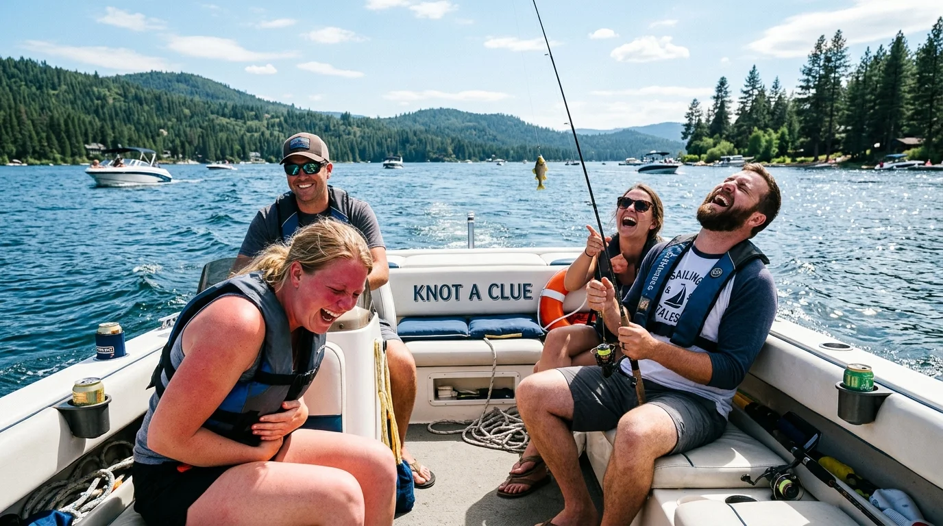 Ocean and Water Boat Humor