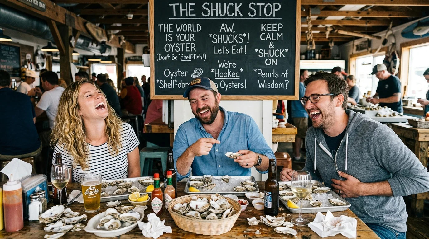 Party and Celebration Oyster Puns