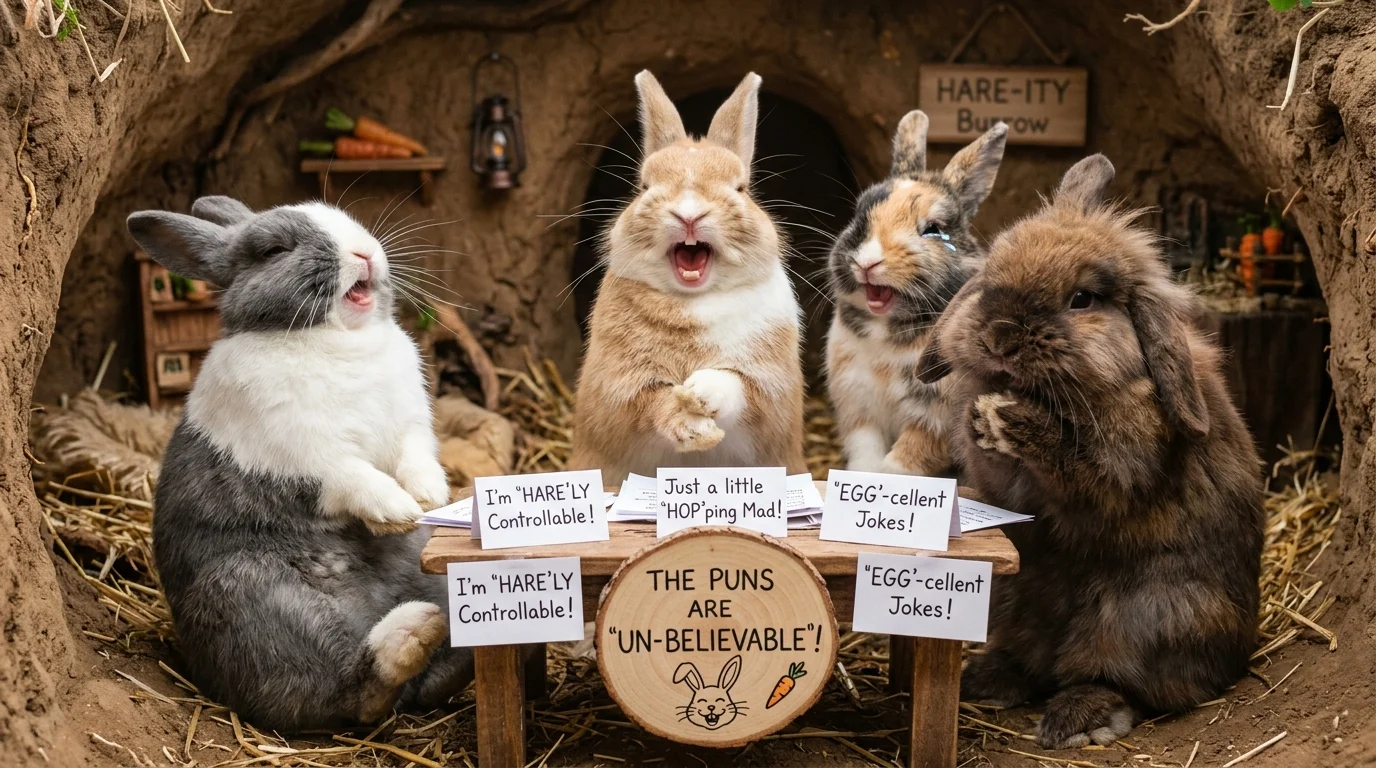Pet Rabbit Puns