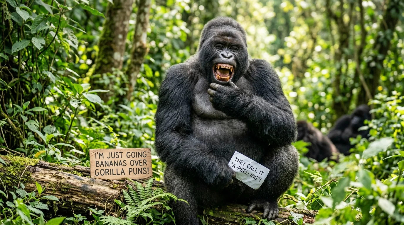 Positive Gorilla Puns