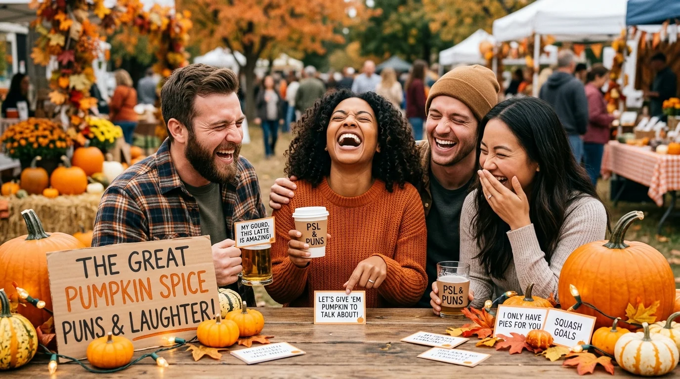 Pumpkin Spice Latte Puns
