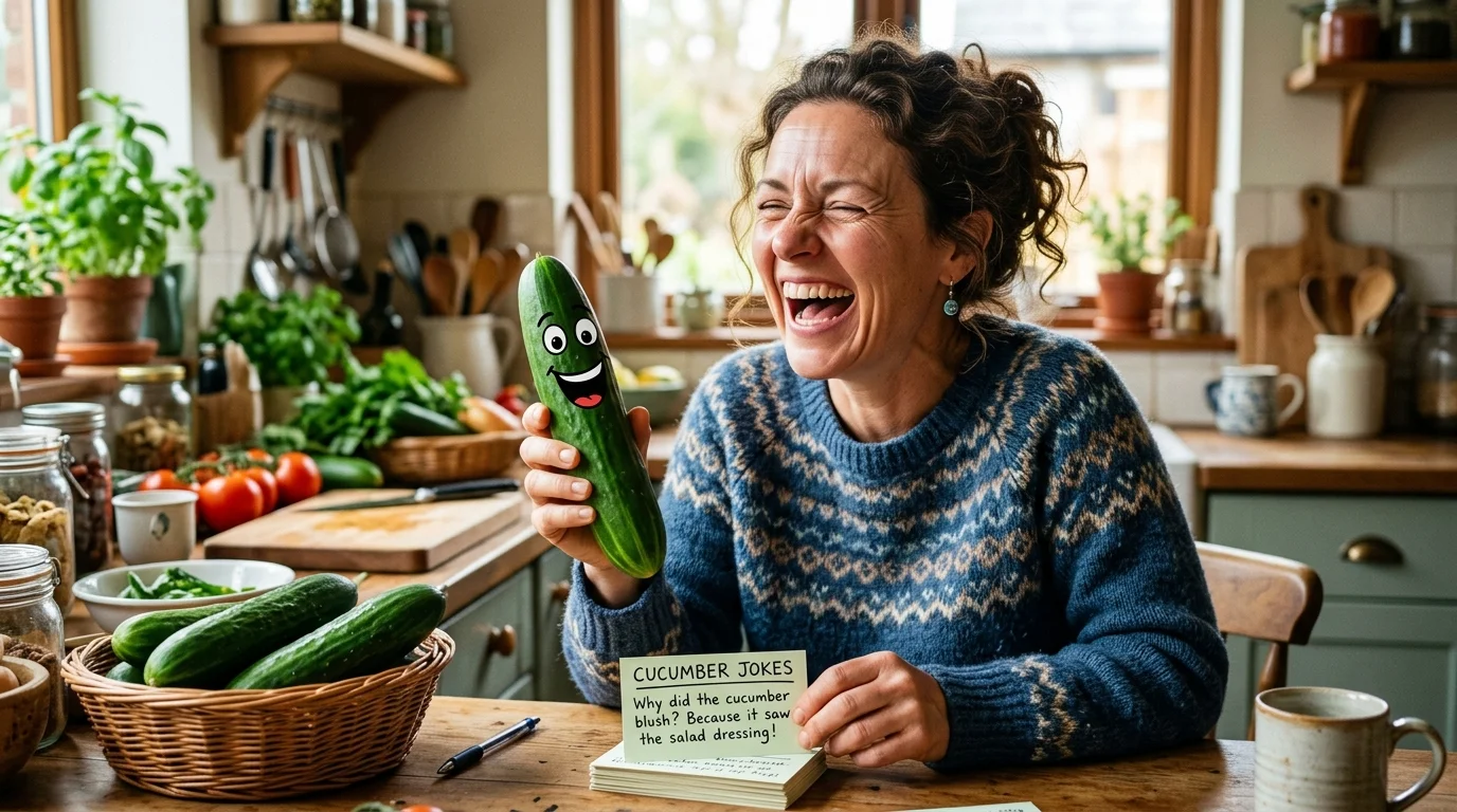 Relaxing Cucumber Jokes