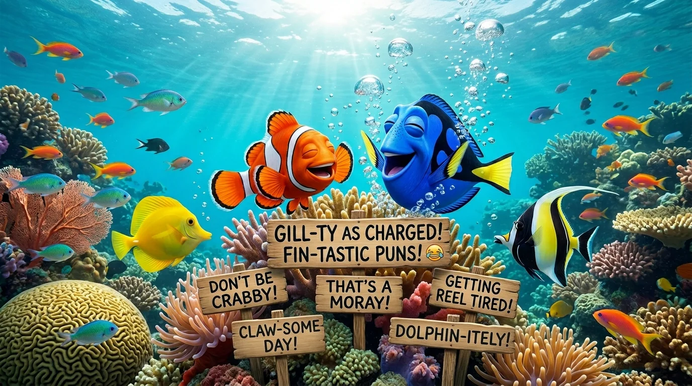 Romantic Fish Puns