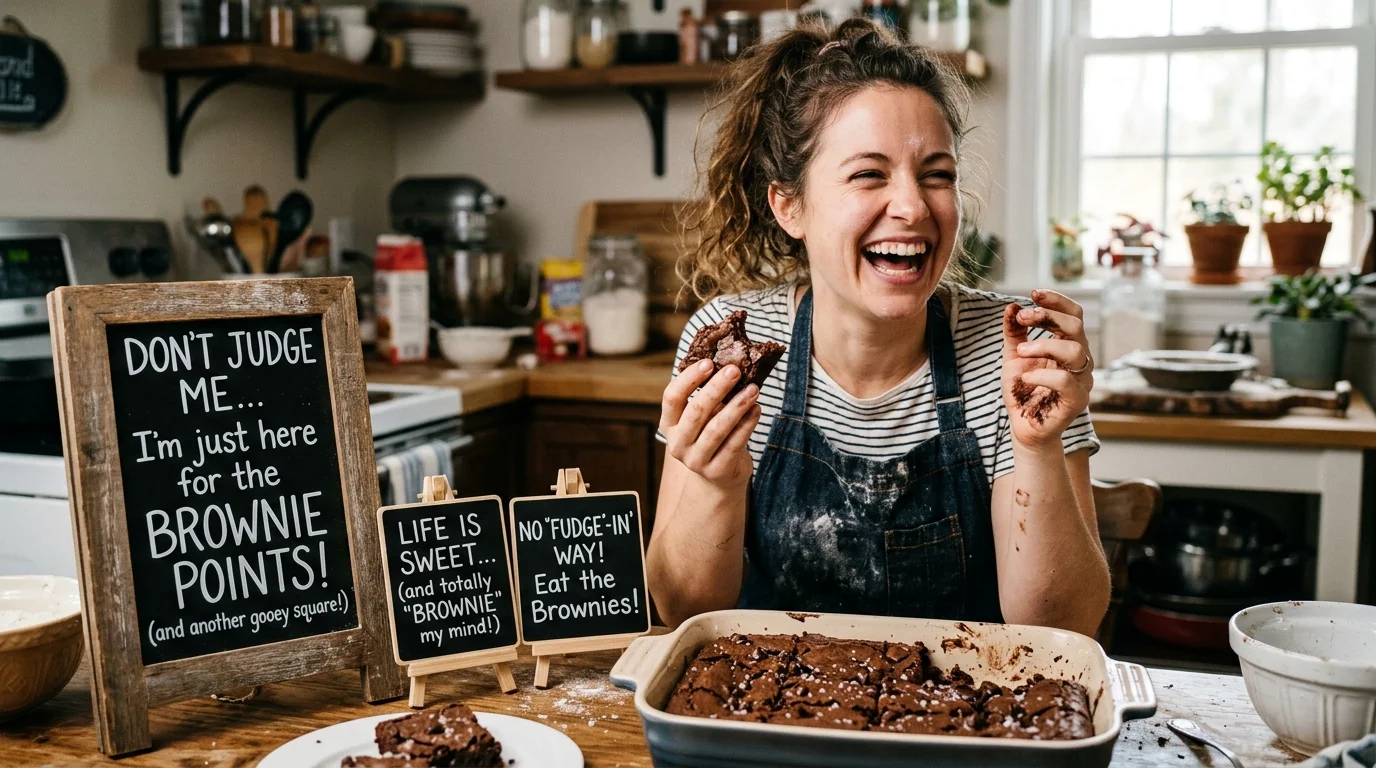 Silly Brownie One-Liners
