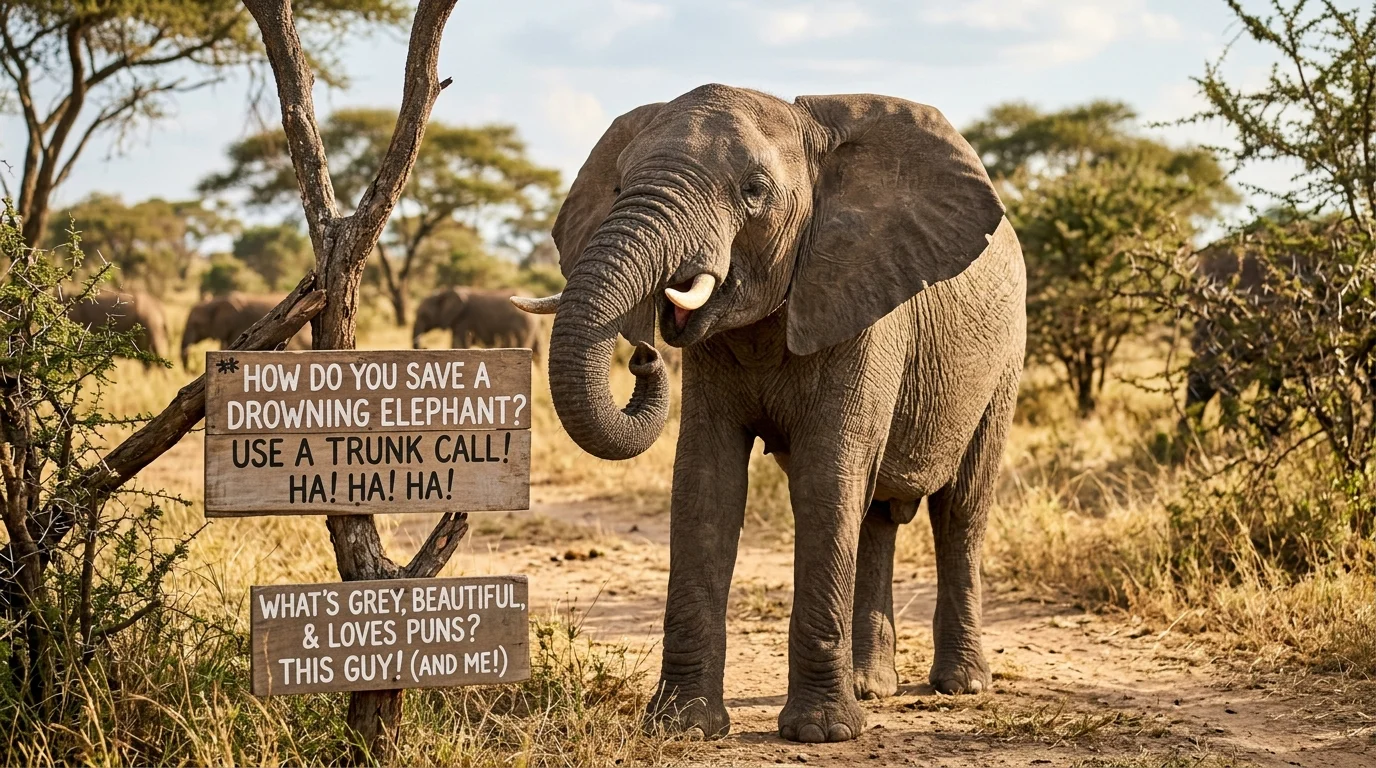 Smart Elephant Puns