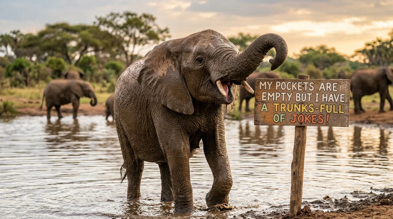 Trunk Elephant Puns