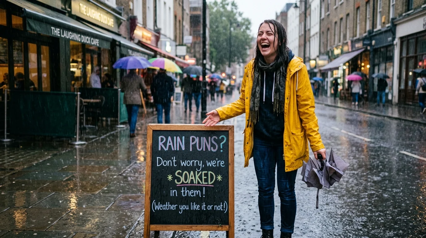Umbrella & Protection Puns