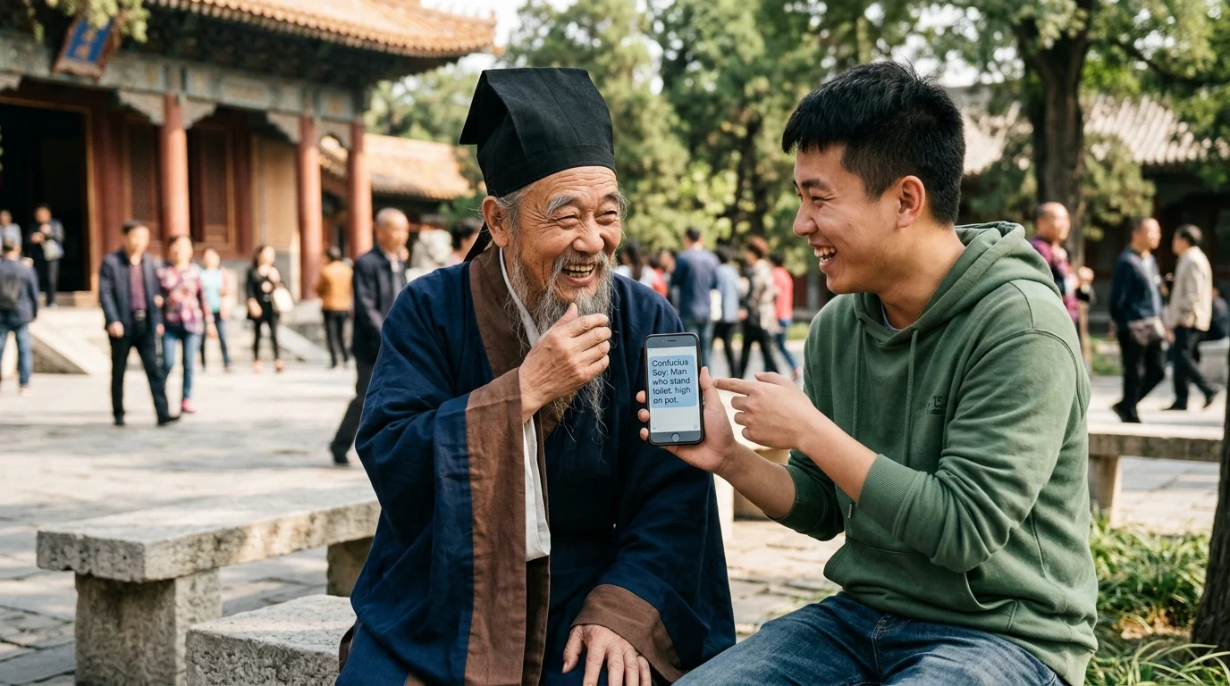 Workplace Confucius Say Jokes