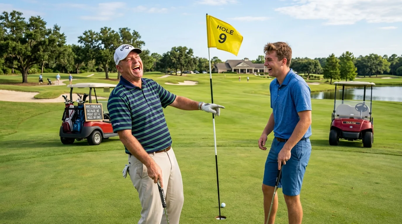 328+ Golf Dad Jokes That Will Drive Everyone Into Laughter - punbutton.com