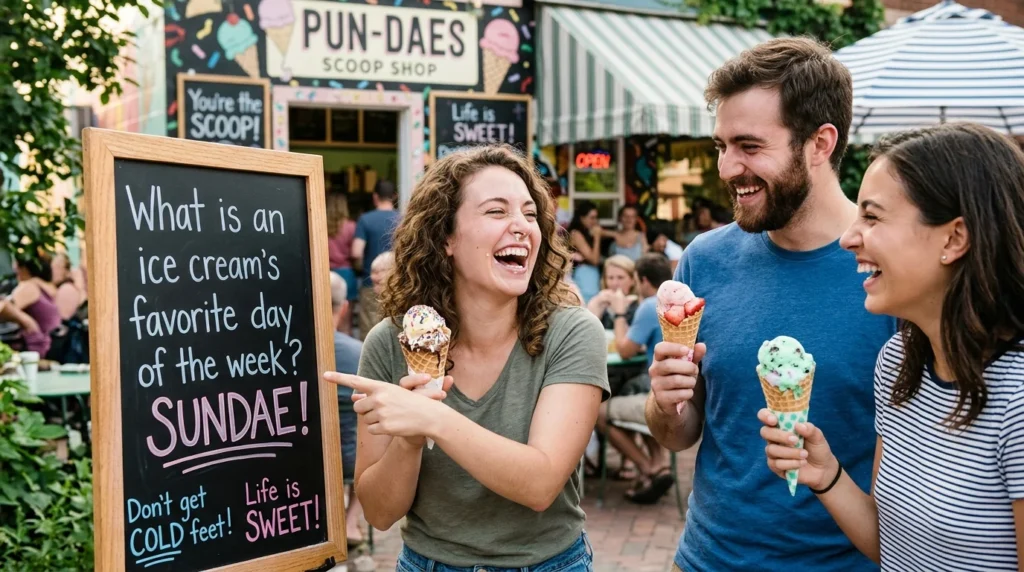 ice cream puns