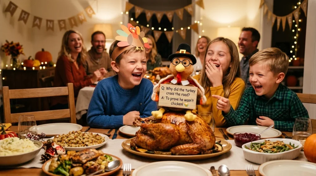kids jokes thanksgiving