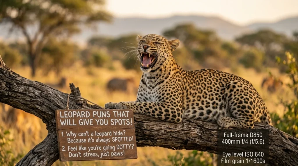leopard puns