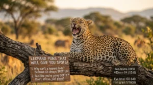 leopard puns