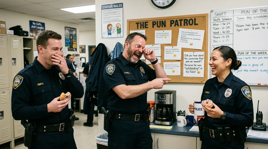 police puns