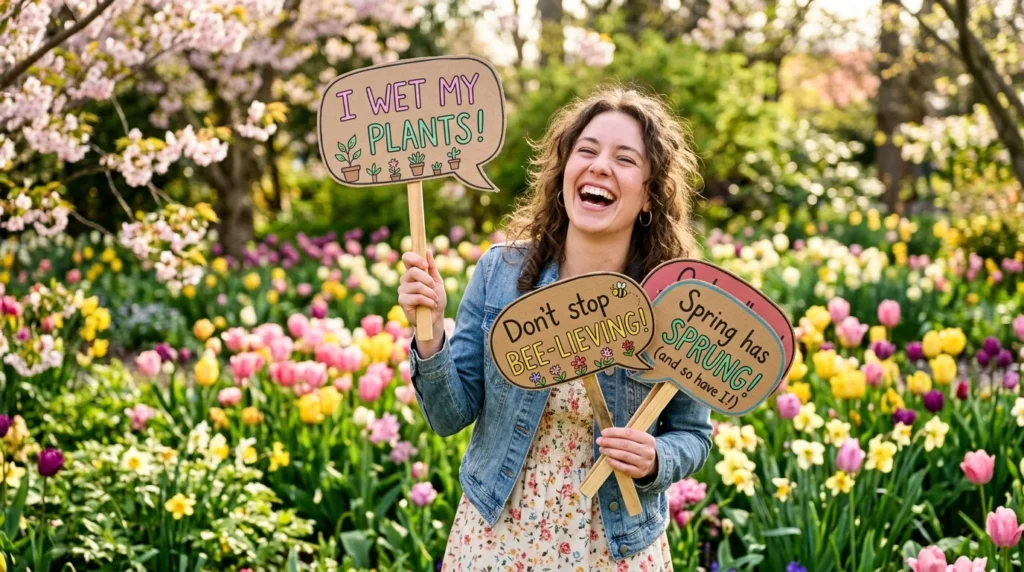spring puns