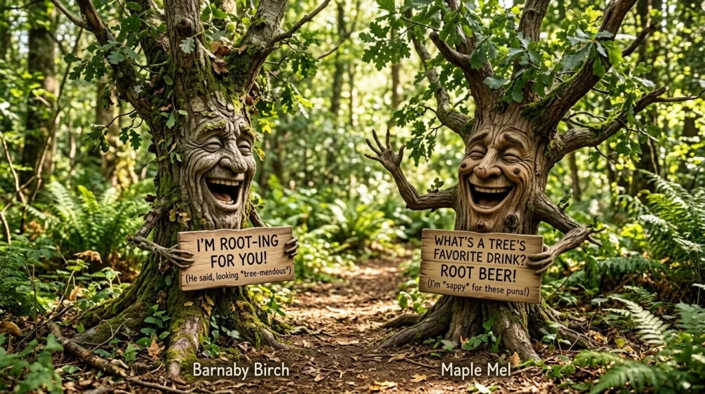 tree puns