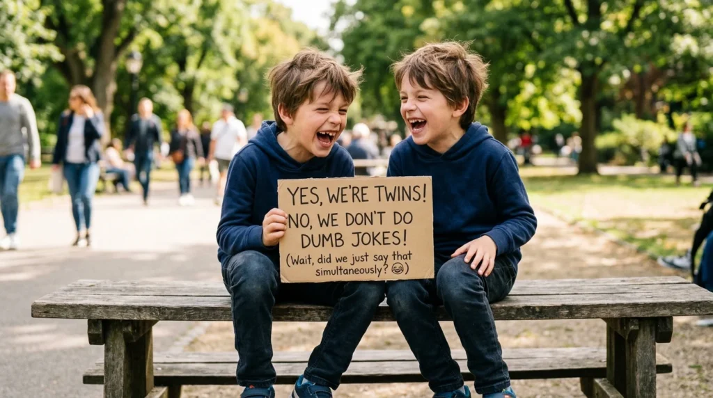 twin jokes
